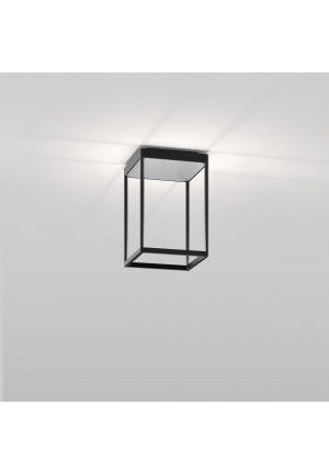 Serien Lighting Reflex2 Ceiling S300-schwarz, Reflektor silber