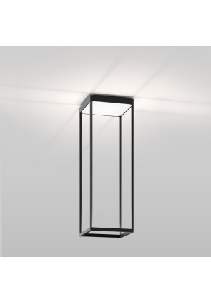 Serien Lighting Reflex2 Ceiling S600-schwarz, Reflektor weiß
