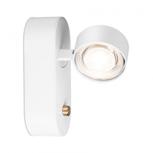Mawa Wittenberg 4.0 Wandleuchte LED dim to warm Version 1, weiß mit weißem Leuchtenkopf