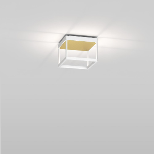Serien Lighting Reflex2 Ceiling S150-weiß, Reflektor gold