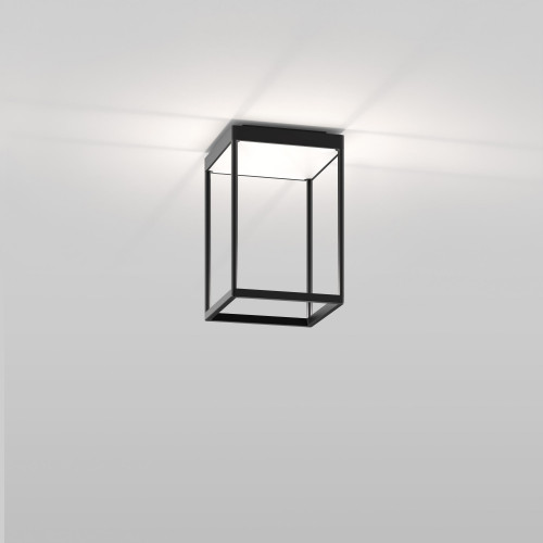 Serien Lighting Reflex2 Ceiling S300-schwarz, Reflektor weiß matt