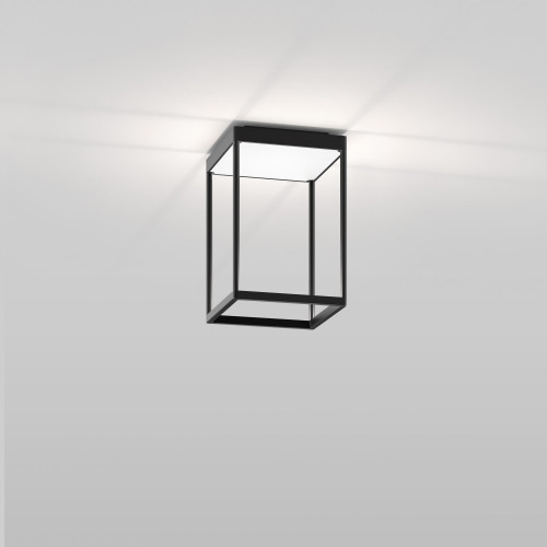 Serien Lighting Reflex2 Ceiling S300-schwarz, Reflektor weiß