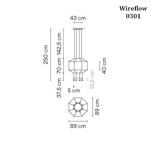Vibia Wireflow 0301 Grafik