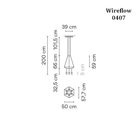 Vibia Wireflow 0407 Grafik