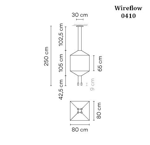 Vibia Wireflow 0410 Grafik