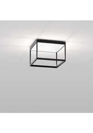 Serien Lighting Reflex2 Ceiling M200,Rahmenstruktur schwarz,Reflektor silber