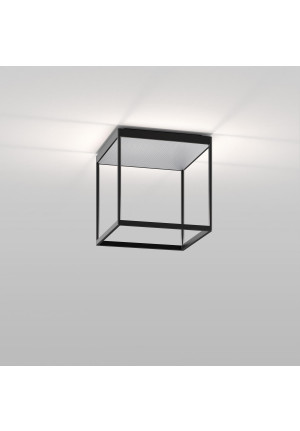 Serien Lighting Reflex2 Ceiling M300,Rahmenstruktur schwarz,Reflektor weiß matt