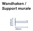 Marset Santorini Wandhalterung für Steckerzuleitung-Version Grafik