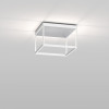 Serien Lighting Reflex2 Ceiling M200,Rahmenstruktur weiß,Reflektor silber