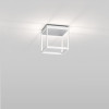 Serien Lighting Reflex2 Ceiling S200-weiß, Reflektor silber