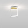 Serien Lighting Reflex2 Ceiling S300-weiß, Reflektor gold
