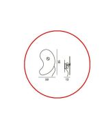 Foscarini Orbital 1 und Foscarini Bit 1 Ersatzglas / Foscarini Orbital 1 and Foscarini Bit 1 Replacement Glass