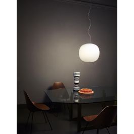 Foscarini Gem Sospensione weiß