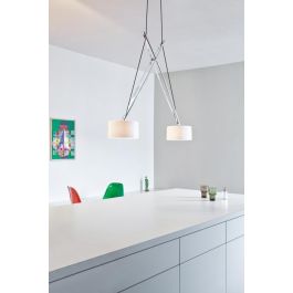 Serien Lighting Twin Arme glanzverchromt Acrylglas
