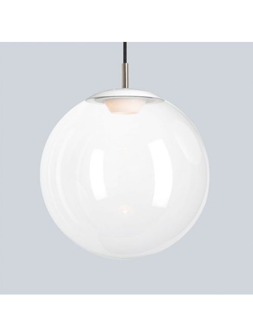 Mawa Glaskugelleuchte LED 30cm weiß opal Pendelleuchten im  Designleuchten-Shop Wunschlicht online kaufen