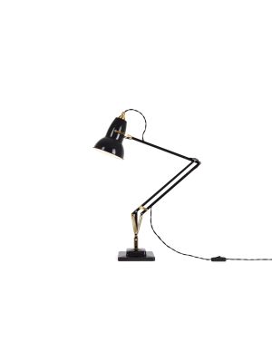 Anglepoise Original 1227 Brass Desk Lamp schwarz