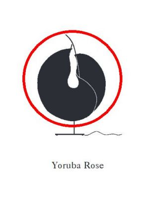 Ingo Maurer Yoruba Rose Ersatzschirm