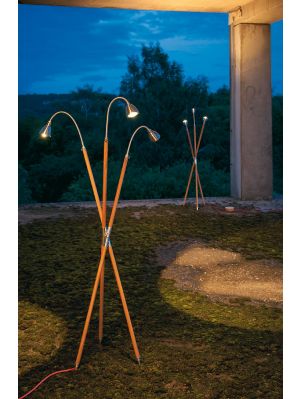 Less'n'more Athene Holz Standleuchte 3