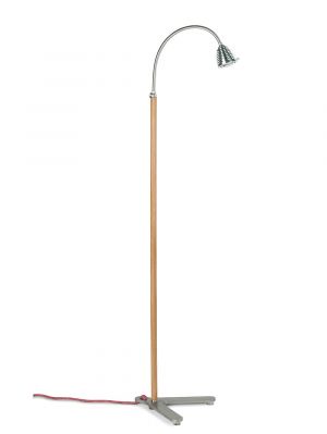 Less'n'more Athene Holz Standleuchte