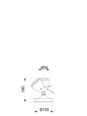 Less'n'more Ylux Bodenstrahler Ersatzteil