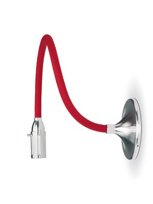 Less'n'more Zeus Wand-/Deckenleuchte Z-MDL flexibler Arm rot