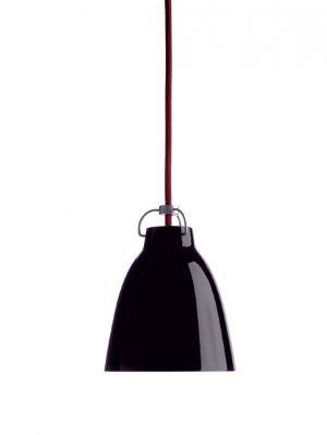 Lightyears Caravaggio P0 Schwarz glänzend mit rotem Kabel