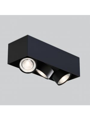 Mawa Wittenberg 4.0 Deckenleuchte kopfbündig 3-flammig LED schwarz