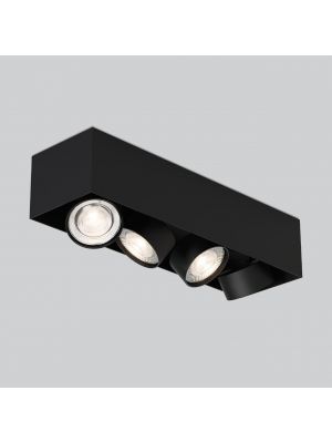 Mawa Wittenberg 4.0 Deckenleuchte kopfbündig 4-flammig LED schwarz