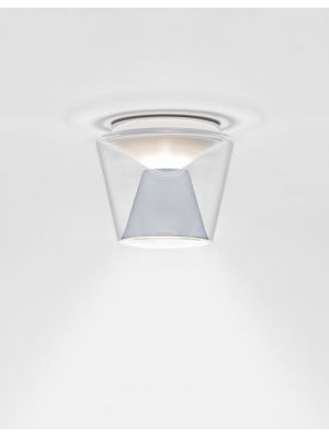 Serien Lighting Annex Ceiling LED klar/ Aluminium Large