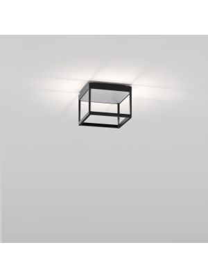 Serien Lighting Reflex2 Ceiling S150-schwarz, Reflektor silber